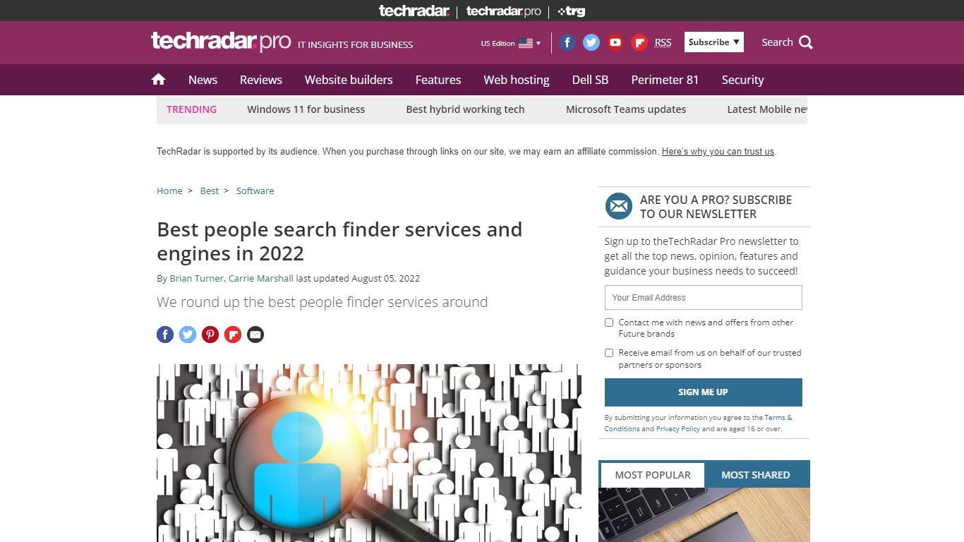 Best people search finder 2022 | TechRadar
